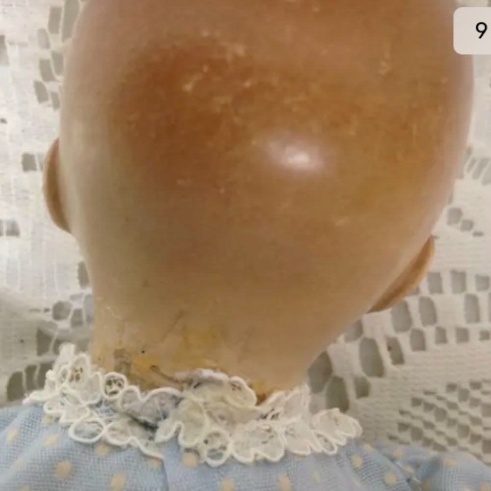 Antique, Beautiful, Armand Marseille German 8in Composition Bye Lo Doll