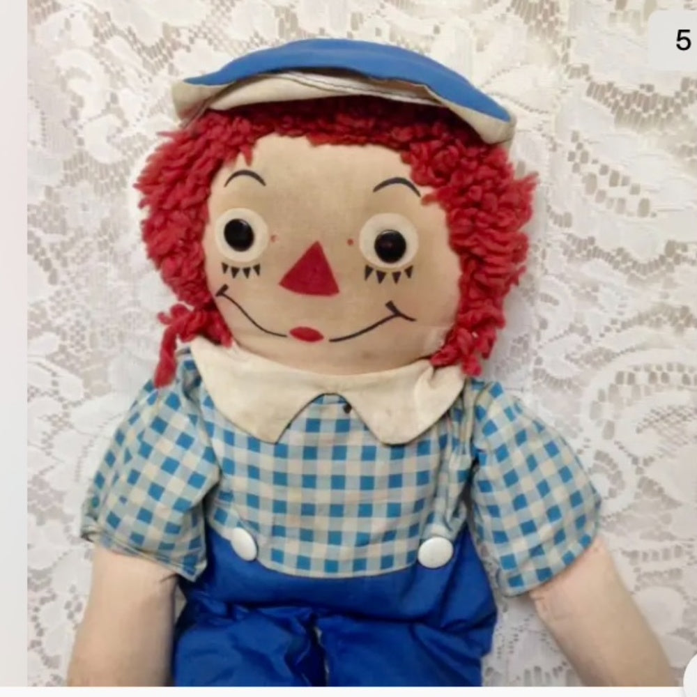 Rare, 1947 Johnny Gruelle Own Raggedy Anne  and Andy Doll