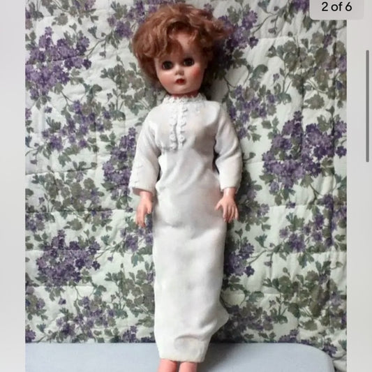 Vintage, 1950-60s, 24in, Soft Skin Vinyl Fashion Doll