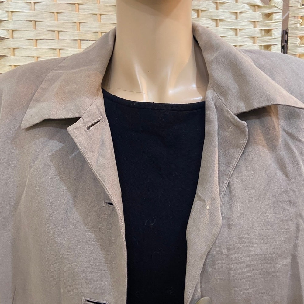 Express  Tailleur Beige Blazer  Size 7-8