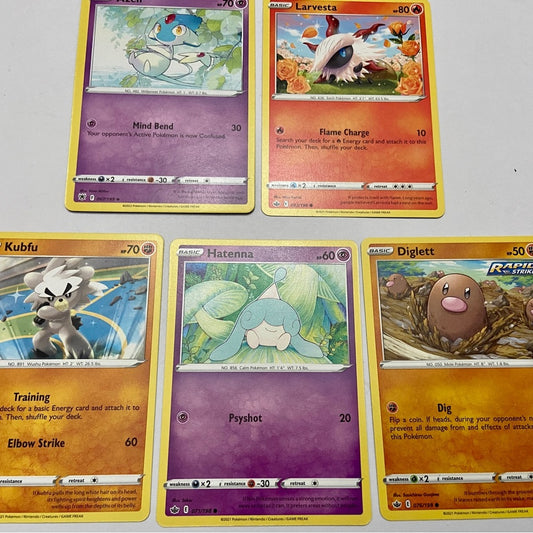 Lot of 5 Pokemon Cards # 5
