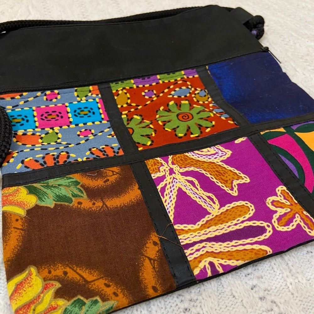 Colorful Folding Tote Bag - Crossbody