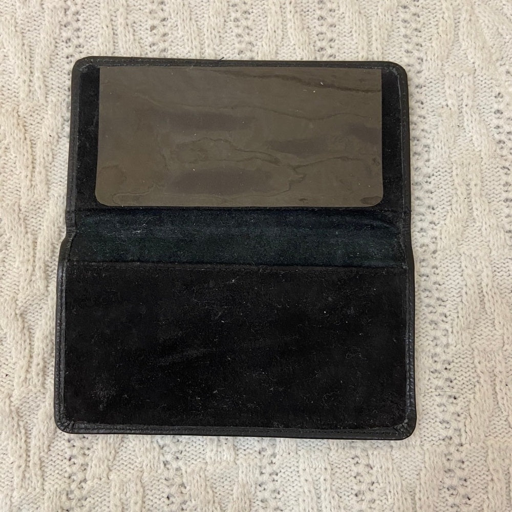 Vintage Checkbook Case with Exterior ID Case
