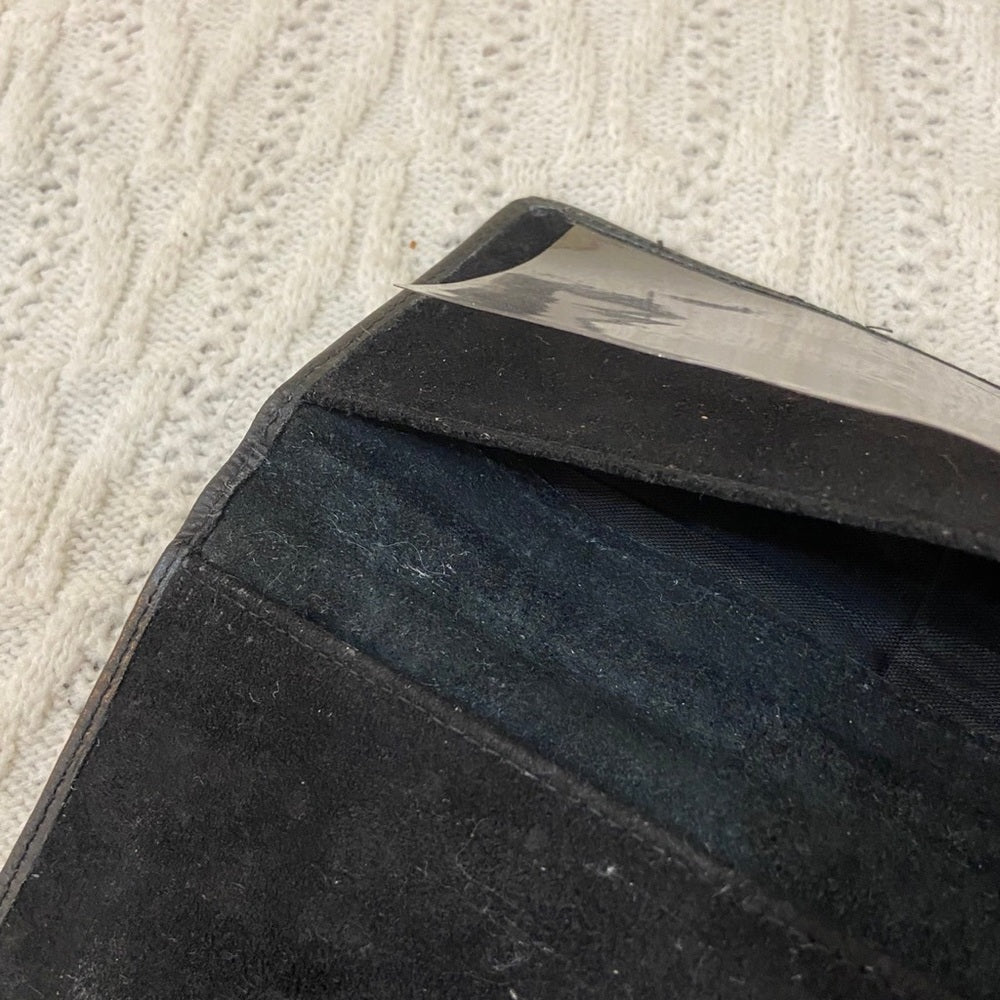 Vintage Checkbook Case with Exterior ID Case