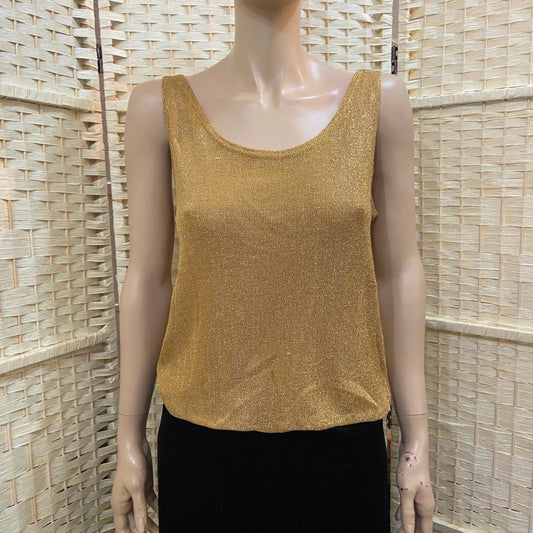 Icing Gold Sweater Tank Size M-L