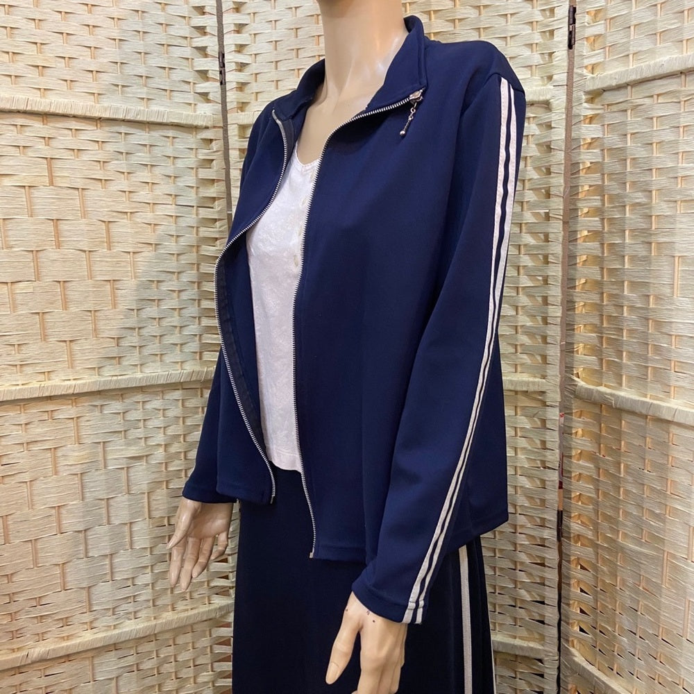 Blue Track Suit -Athletic Jacket