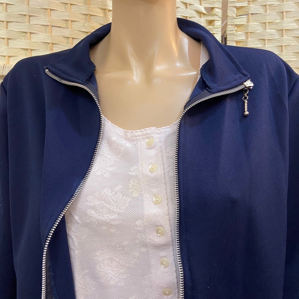Blue Track Suit -Athletic Jacket