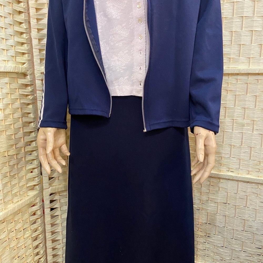Blue Track Suit -Athletic Jacket