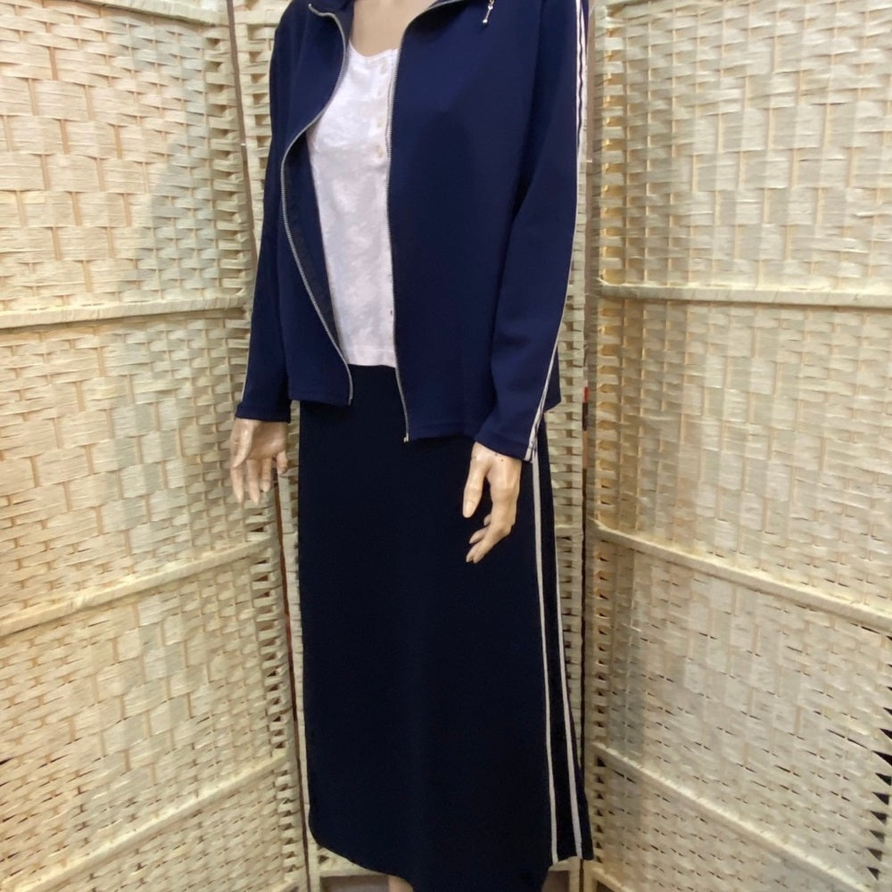 Blue Track Suit -Athletic Jacket