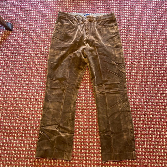 Vintage, Gap, Brown, Stretch Velvety Pants Size-12