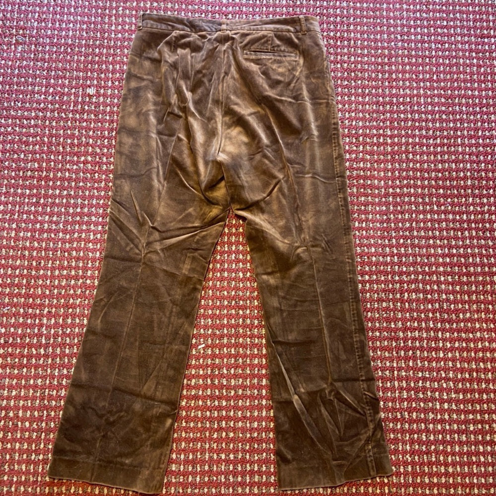 Vintage, Gap, Brown, Stretch Velvety Pants Size-12