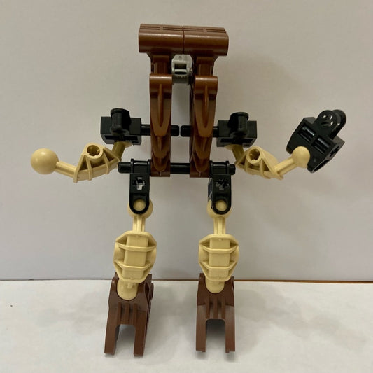 Vintage, Rare, Lego, Bionicle -Brown, Beige and Black 6in x5in x 3in  (C0223)
