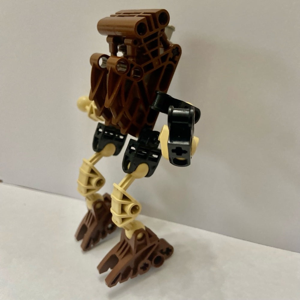 Vintage, Rare, Lego, Bionicle -Brown, Beige and Black 6in x5in x 3in  (C0223)
