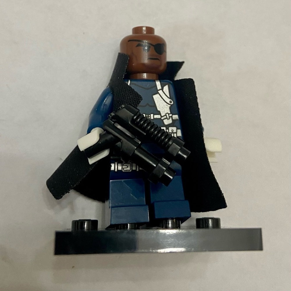 Black Cape Nick Fury, 2-inch Miniature Figure