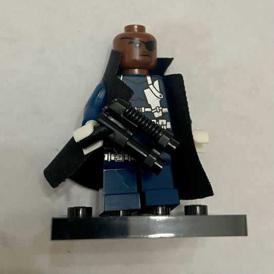 Black Cape Nick Fury, 2-inch Miniature Figure