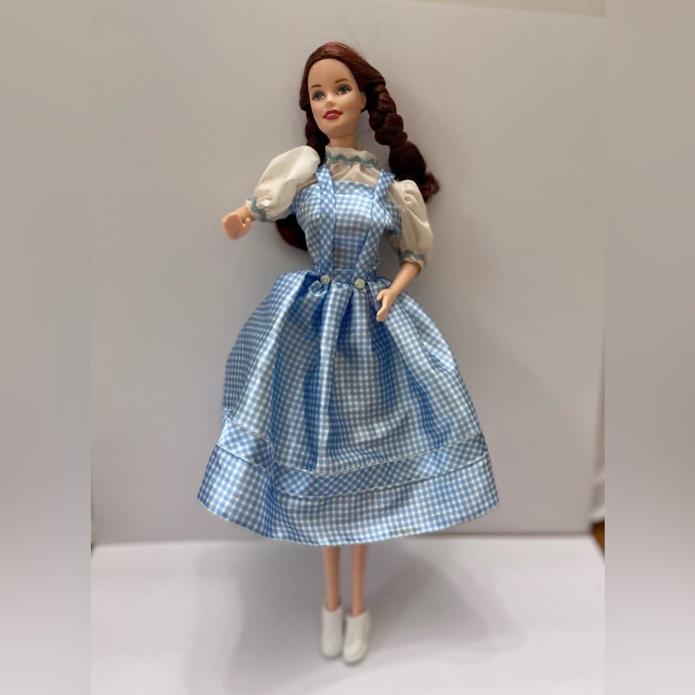 Vintage, 1980-90s, Wizard of Oz Dorothy Doll in Blue and White Dress
