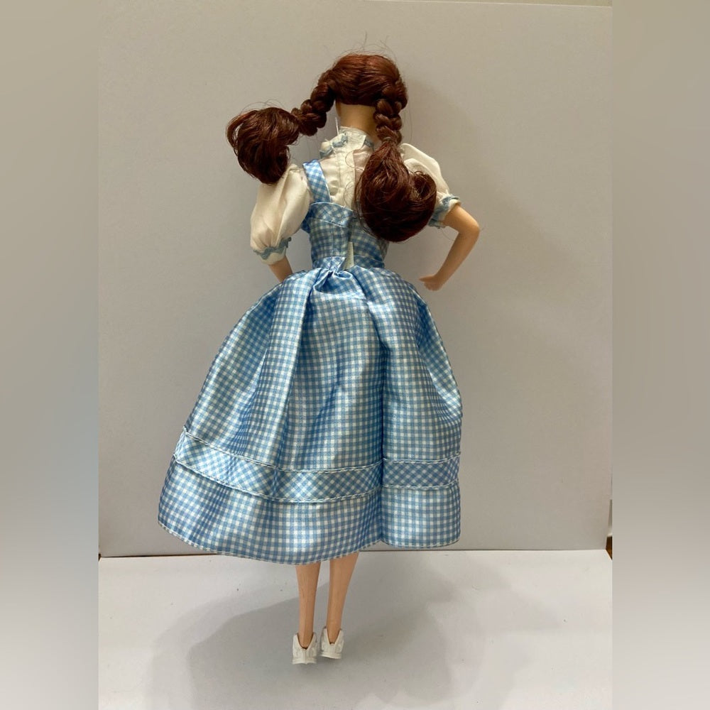 Vintage, 1980-90s, Wizard of Oz Dorothy Doll in Blue and White Dress