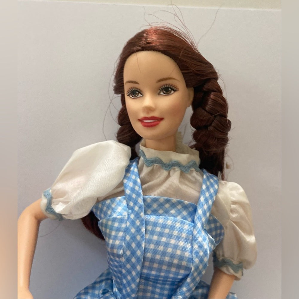 Vintage, 1980-90s, Wizard of Oz Dorothy Doll in Blue and White Dress