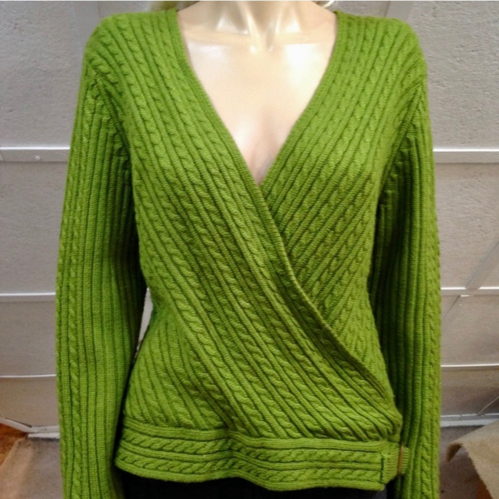 Bandolino Stunning Green Sweater (XL)