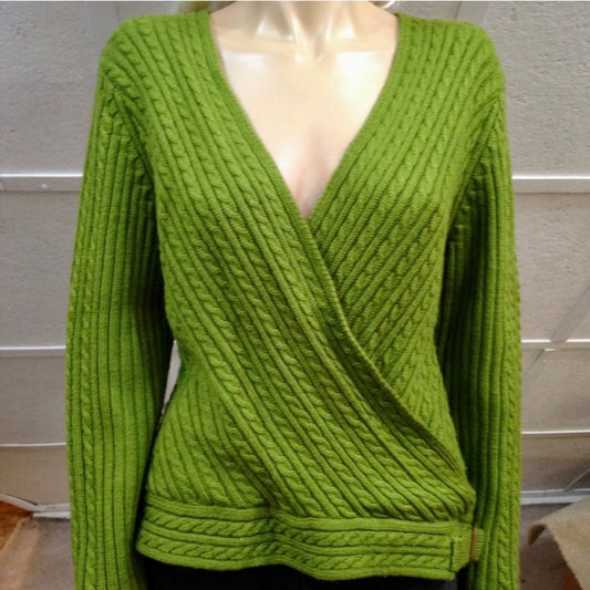 Bandolino Stunning Green Sweater (XL)