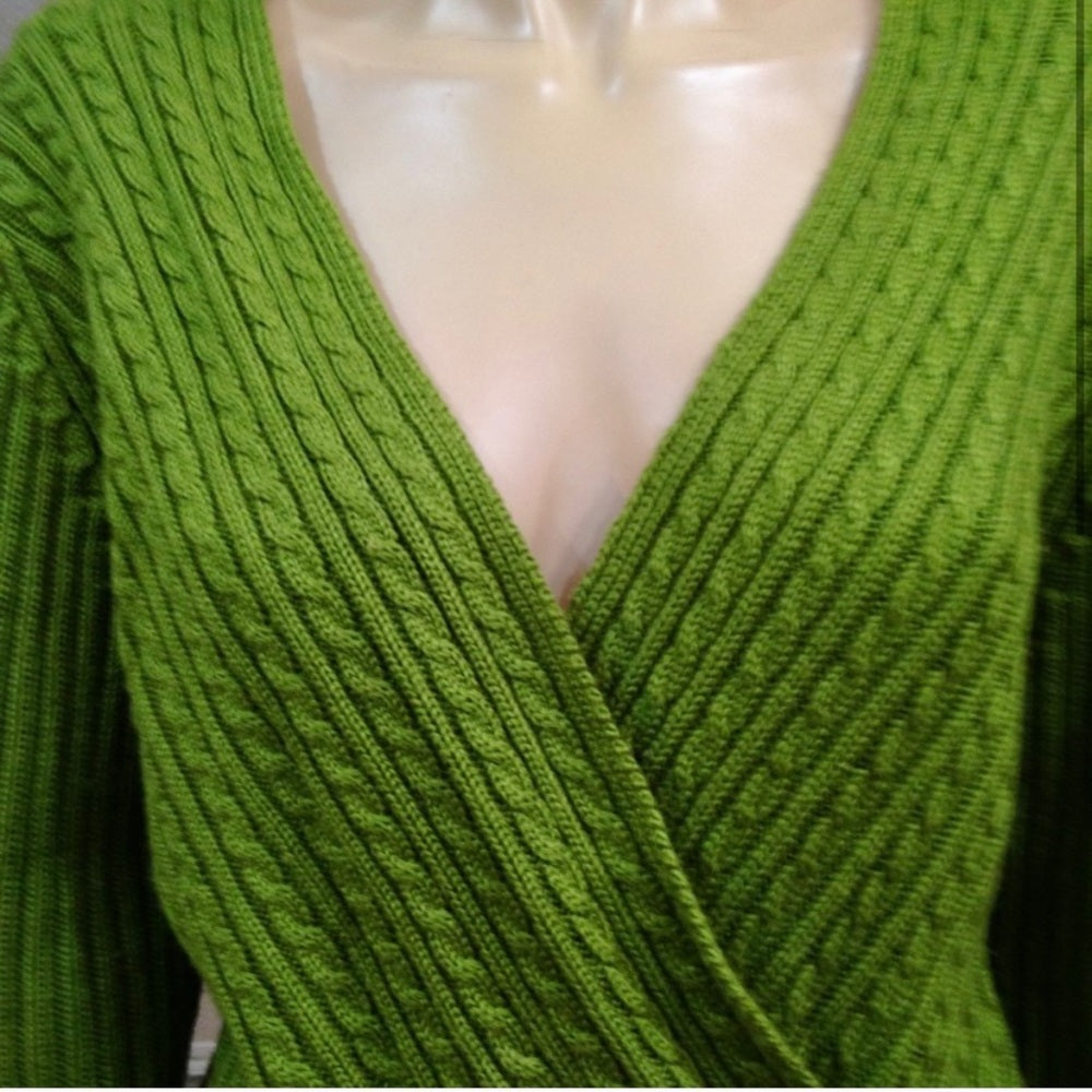 Bandolino Stunning Green Sweater (XL)