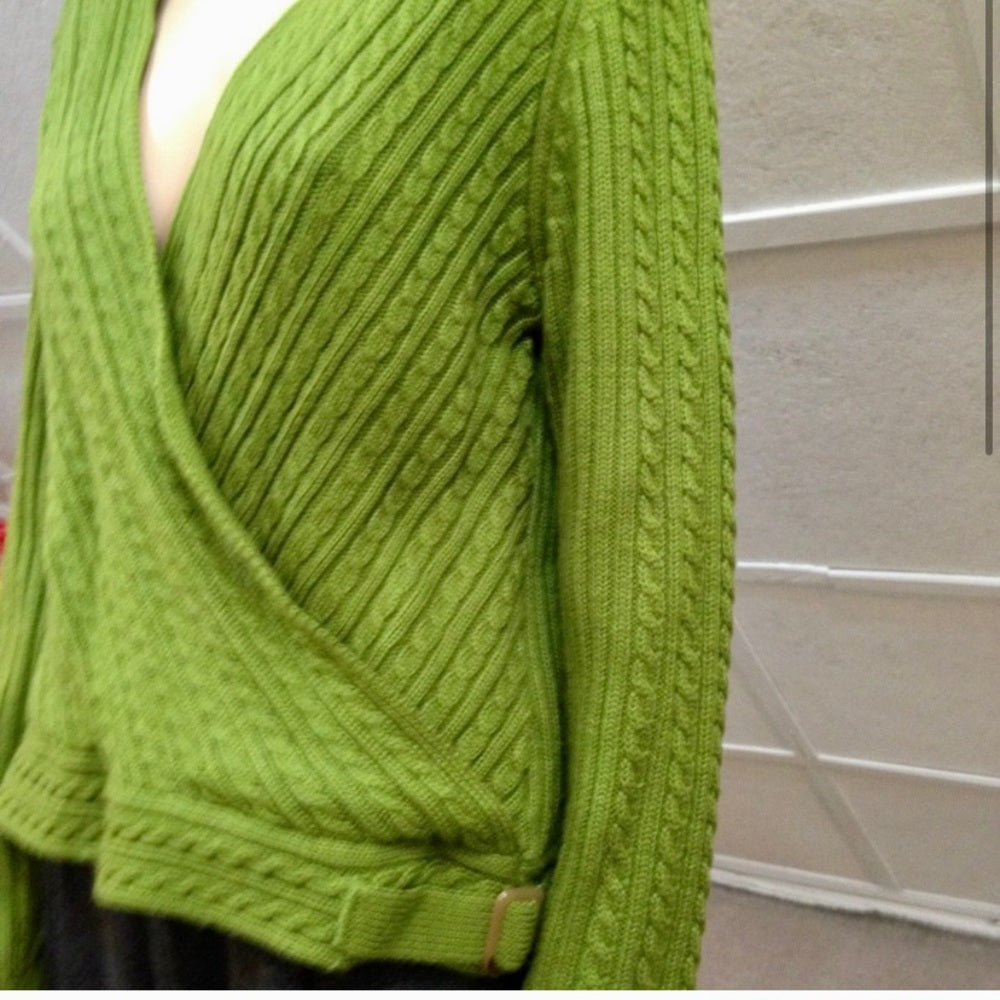 Bandolino Stunning Green Sweater (XL)