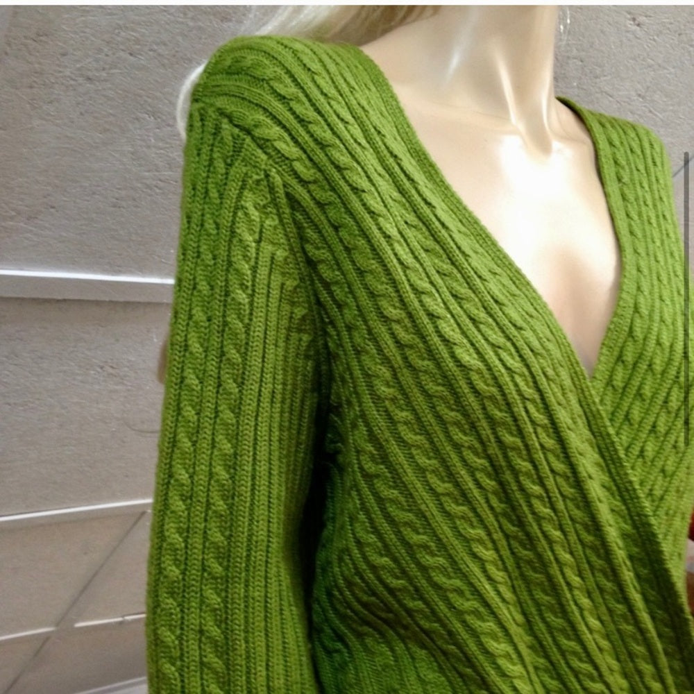 Bandolino Stunning Green Sweater (XL)