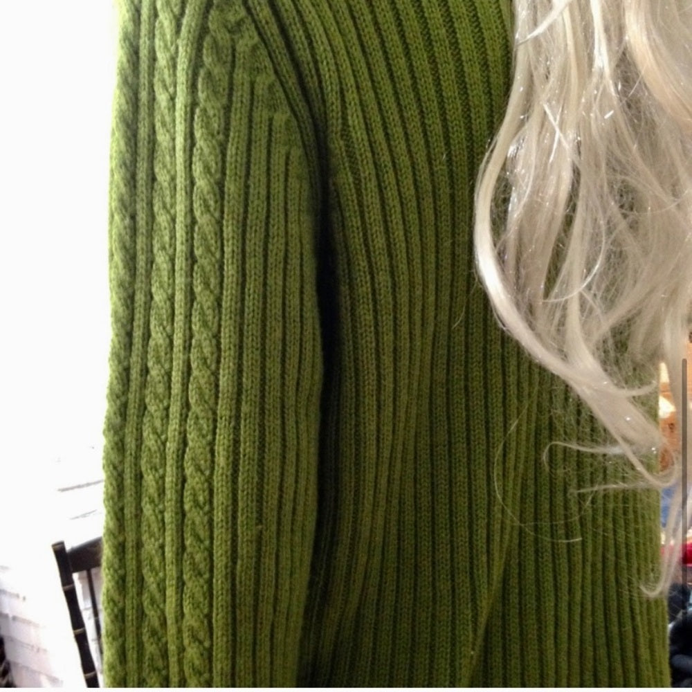 Bandolino Stunning Green Sweater (XL)
