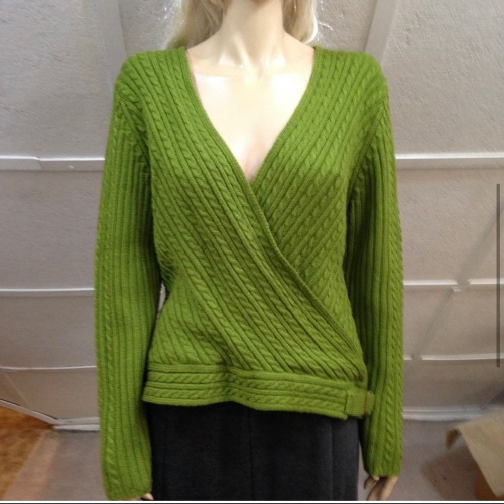 Bandolino Stunning Green Sweater (XL)