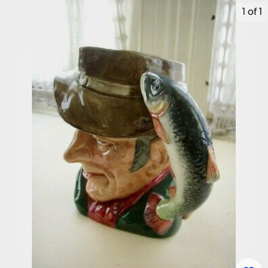 Royal Doulton, 1954 Figural Pitcher- The Poacher