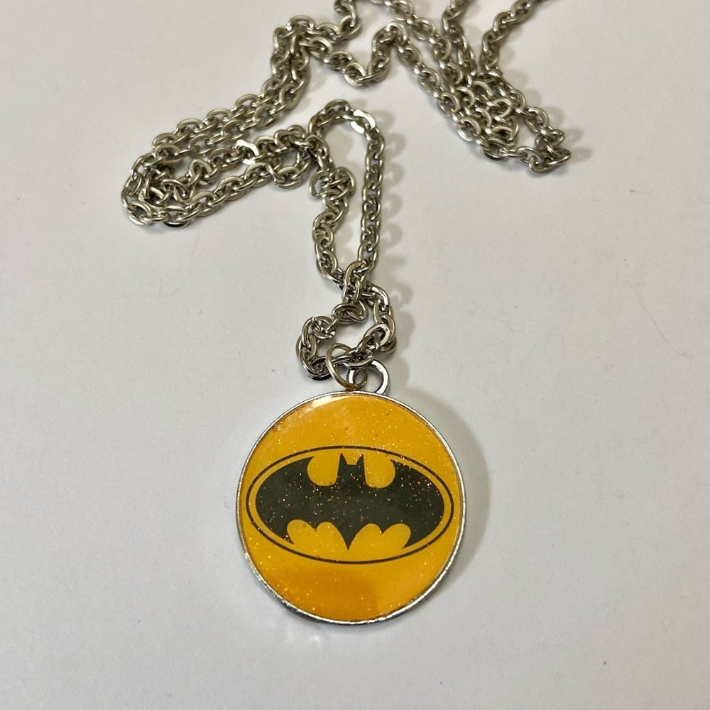 Vintage, Marvel Pendant Necklace- Batman