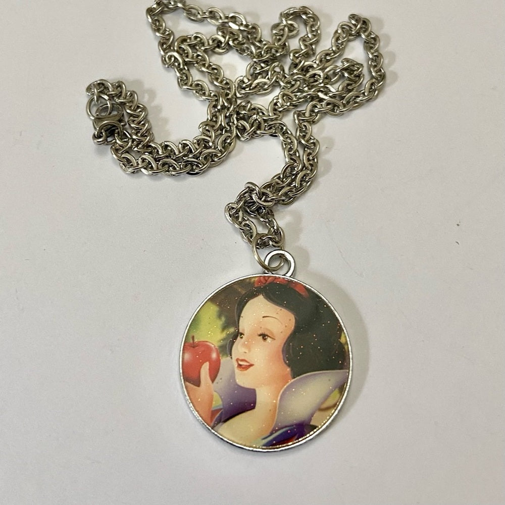 Vintage, Disney Princesses Necklace- Snow White