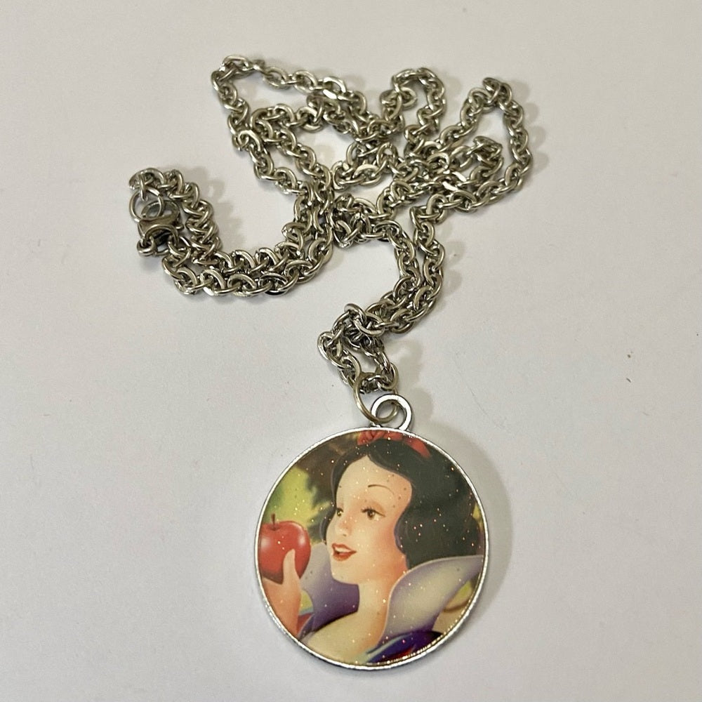 Vintage, Disney Princesses Necklace- Snow White