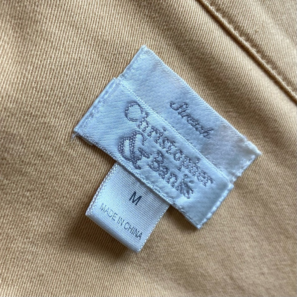 Christopher & Banks Mustard Yellow Jean Jacket. Size M