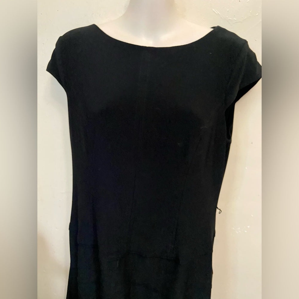 Anne Klein Black Stretchy Dress - Size 12