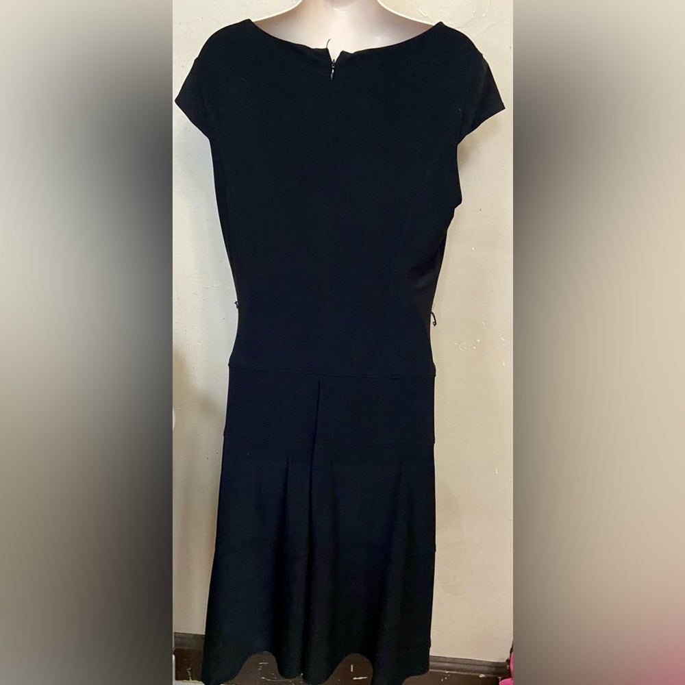 Anne Klein Black Stretchy Dress - Size 12