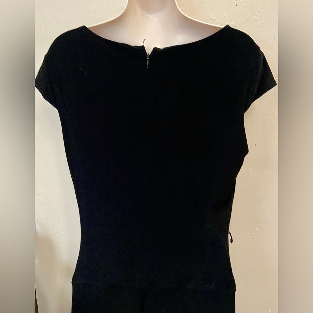 Anne Klein Black Stretchy Dress - Size 12