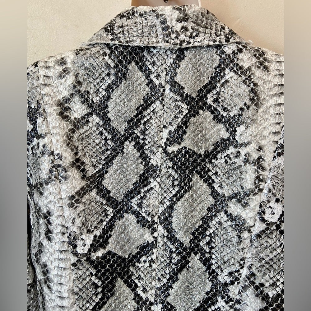 Alberto Makali Reptile, Snakeskin Print Jacket (M) Z0423