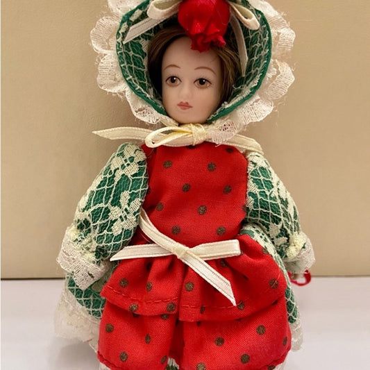 Vintage Danburry Mint-The Ladies of Fashion Christmas Ornaments # 12