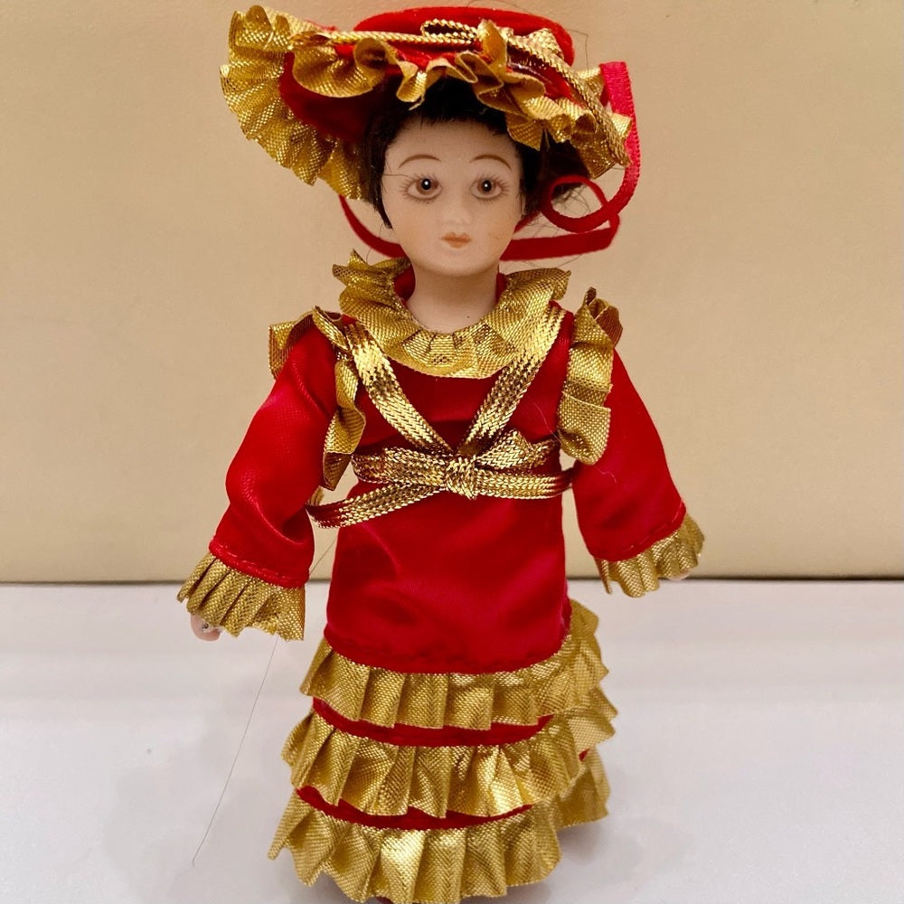 Vintage Danburry Mint-The Ladies of Fashion Dolls- Christmas Ornaments # 22