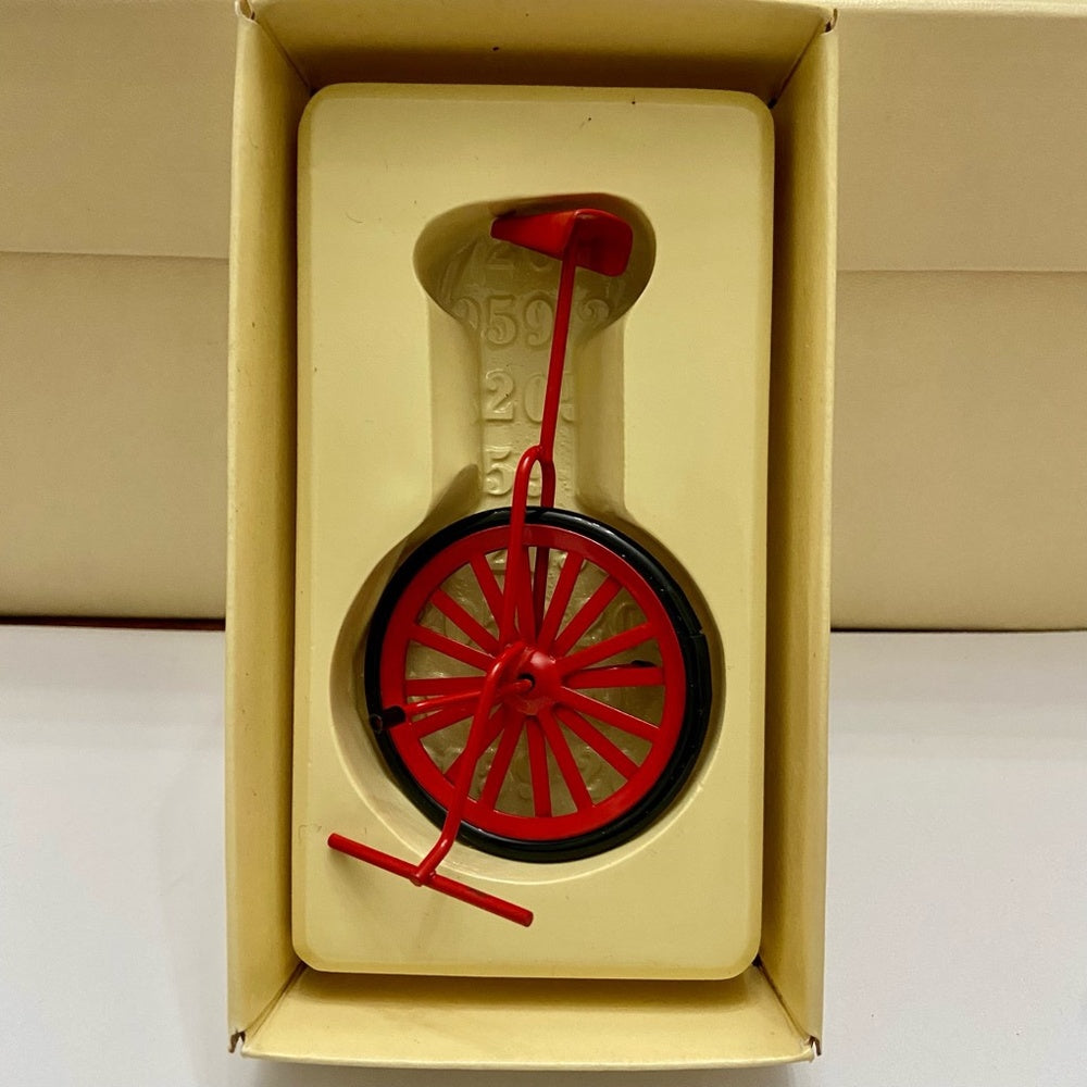 Vintage, Rare, Country Antique Ornaments- Unicycle