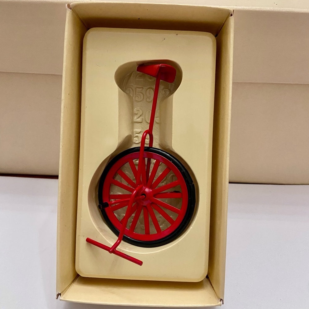 Vintage, Rare, Country Antique Ornaments- Unicycle