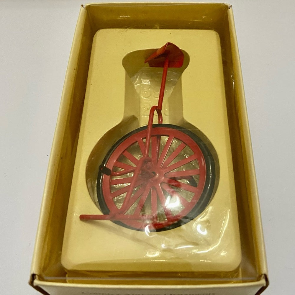 Vintage, Rare, Country Antique Ornaments- Unicycle