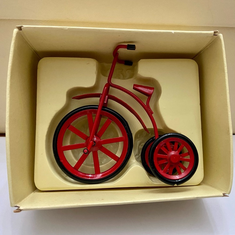 Vintage, Rare, Country Antique Toy- Ornaments- Tricycle