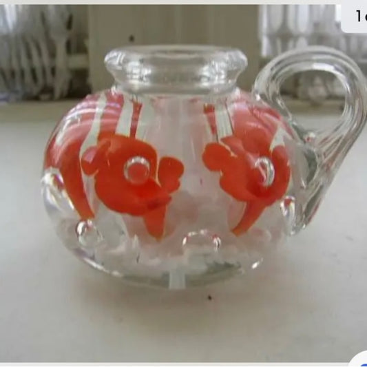 Vintage, St. Claire, Blown Chambermaid or Candle Holder