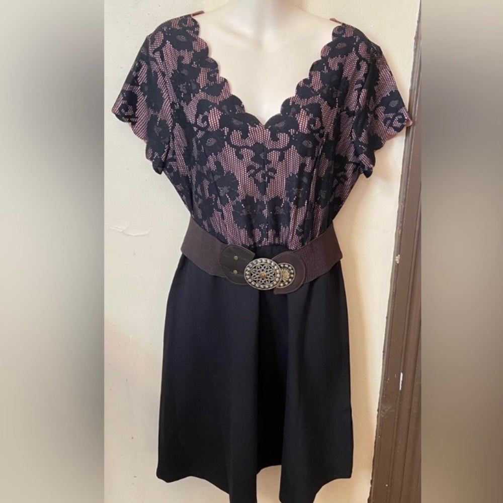 Vintage, Brown Stretchable Belt 38in x 1.5in