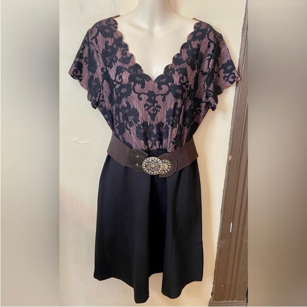 Vintage, Brown Stretchable Belt 38in x 1.5in