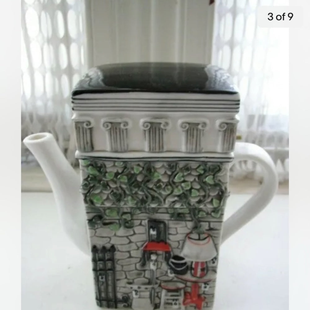 Beautiful, Antique Shop Figural Teapot