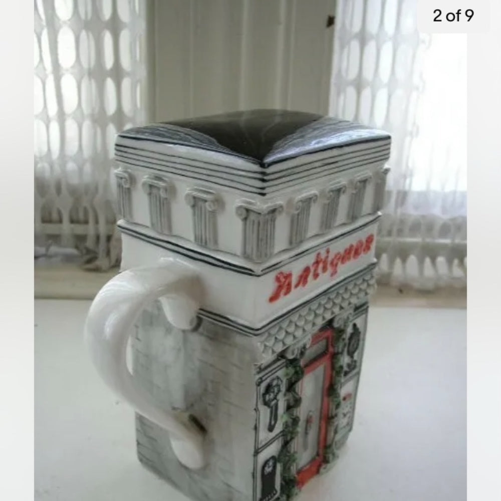 Beautiful, Antique Shop Figural Teapot