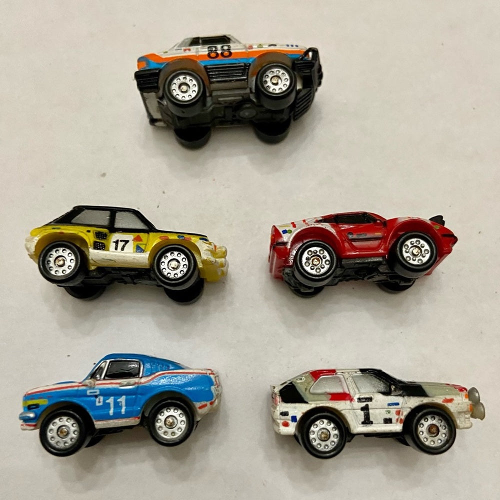 Vintage,  Lot of 5 Miniature 1.25-inch Cars (C)